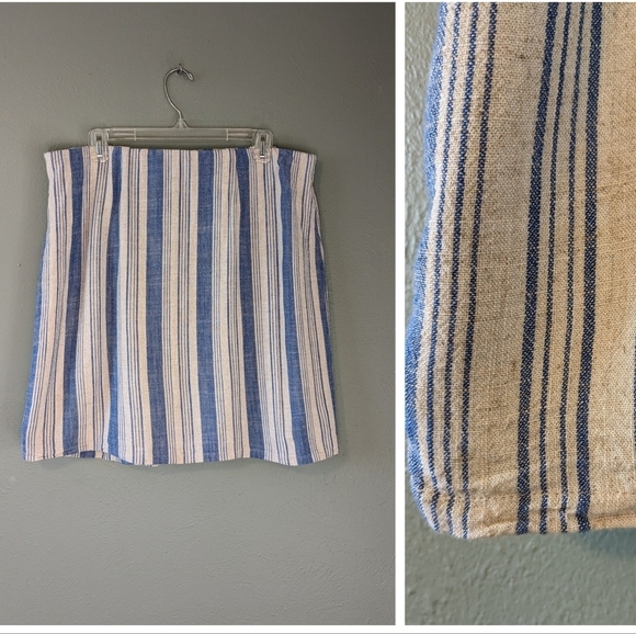 Torrid Mini Linen High Waisted Skirt Size 1 - Picture 1 of 8
